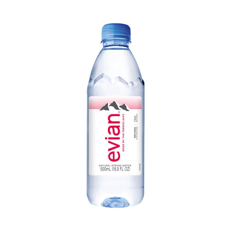 Evian Natural Mineral Water PET 500ml