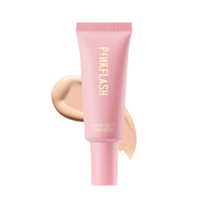 Pinkflash F03 Lasting Matte Foundation - #1 Vanilla