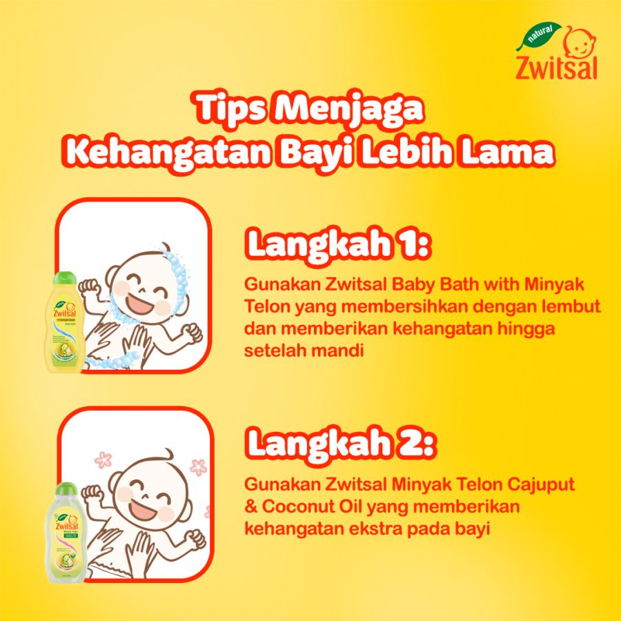 Zwitsal Minyak Telon Perawatan Bayi Pouch 100ml