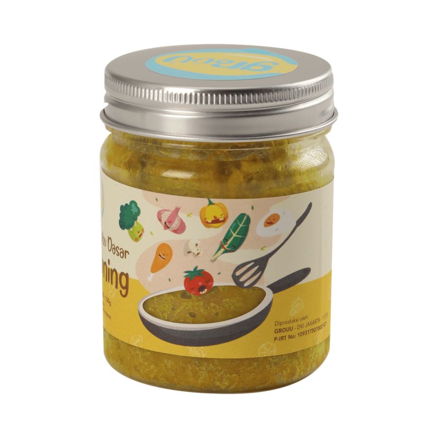 Grouu Cooking Series Bumbu Dasar Kuning MPASI 100gram