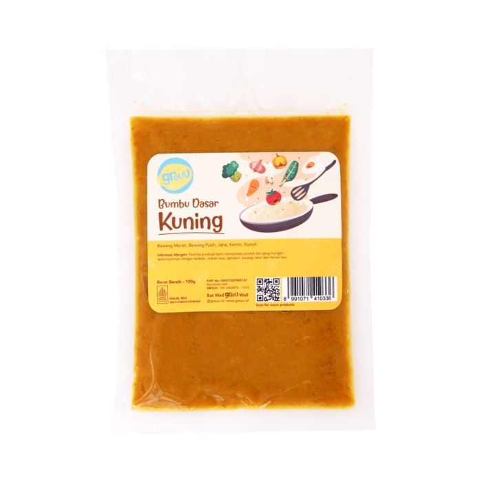 Grouu Refill Cooking Series - Bumbu Dasar Kuning MPASI