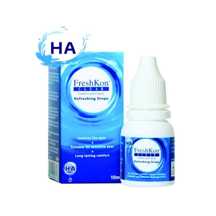 FreshKon Clear Refreshing Drops Cairan Softlens 10 mL