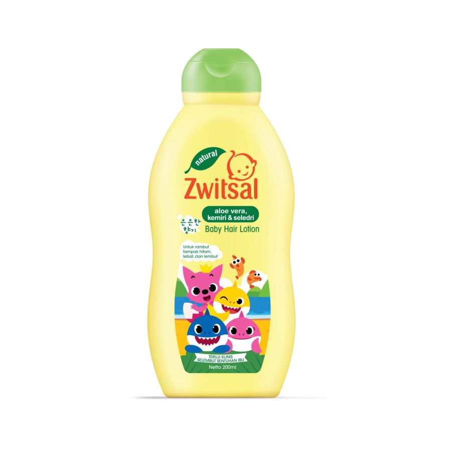Zwitsal Baby Hair Lotion Kemiri Perawatan Bayi 200ml