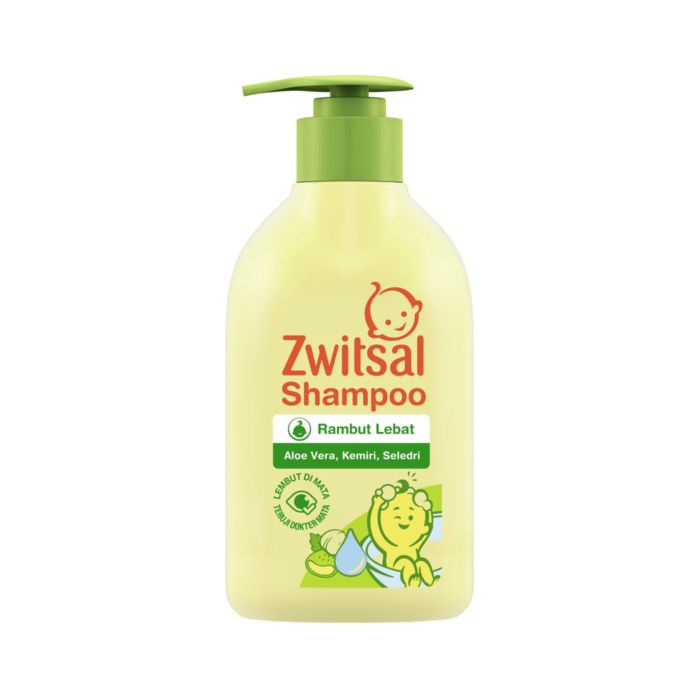 Zwitsal Natural Baby Shampoo Aloe Vera Kemiri Seledri/Sampo