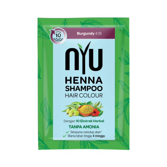 NYU Henna Shampoo Burgundy Hair Colour