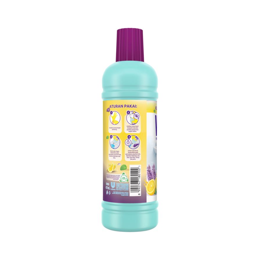 Vixal Pembersih Porselen Hijau/Pembersih Kamar Mandi 470ml