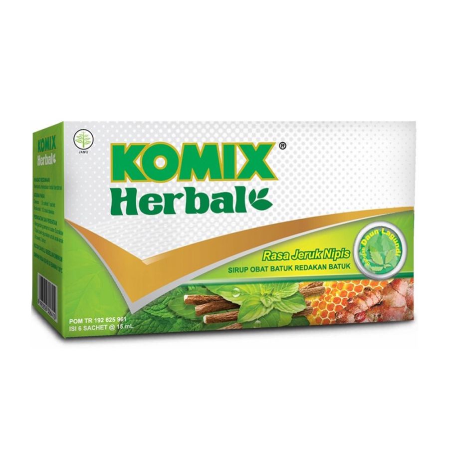 Komix Herbal Jeruk Nipis Box 15ml