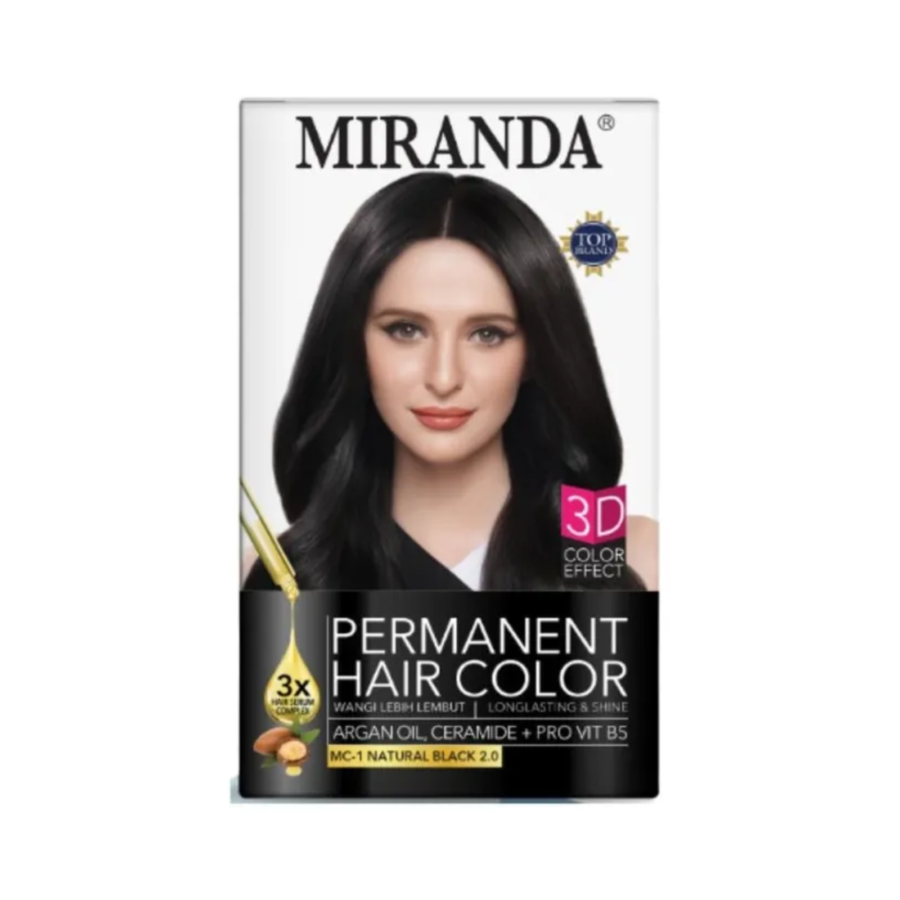 Miranda Hair Color 30M Natural Black Mc01 1pcs 1pcs