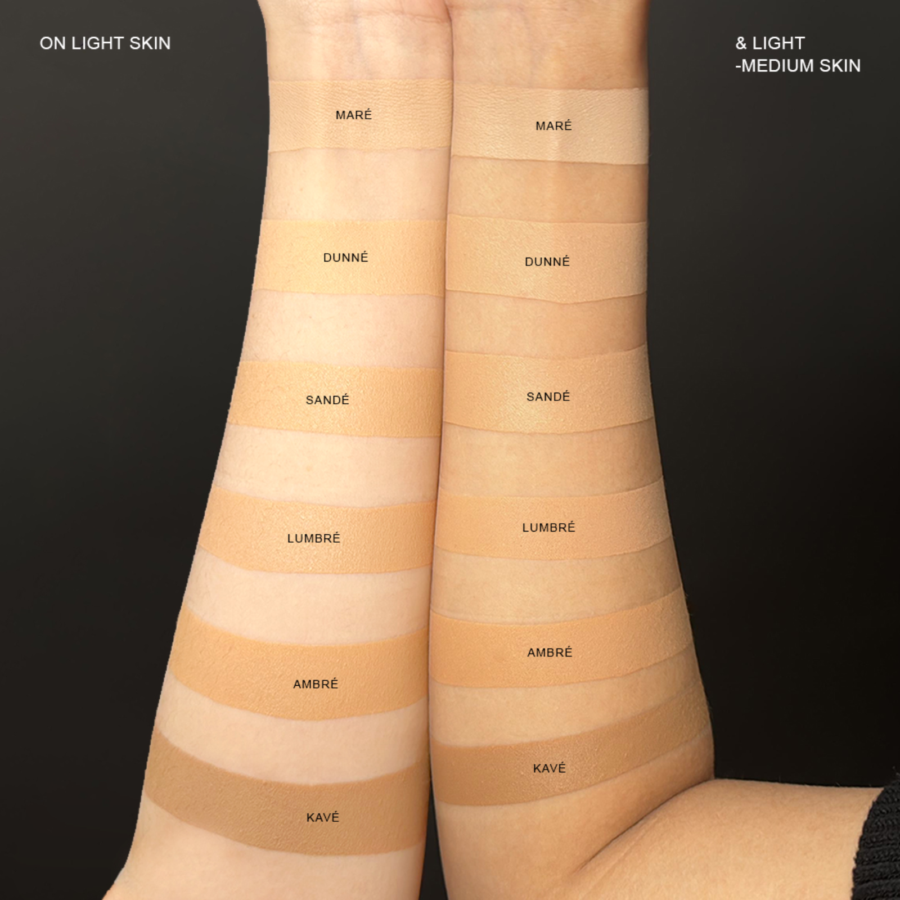 Guele BARE Ambre Breathable Lightweight Cushion Wajah 200gram