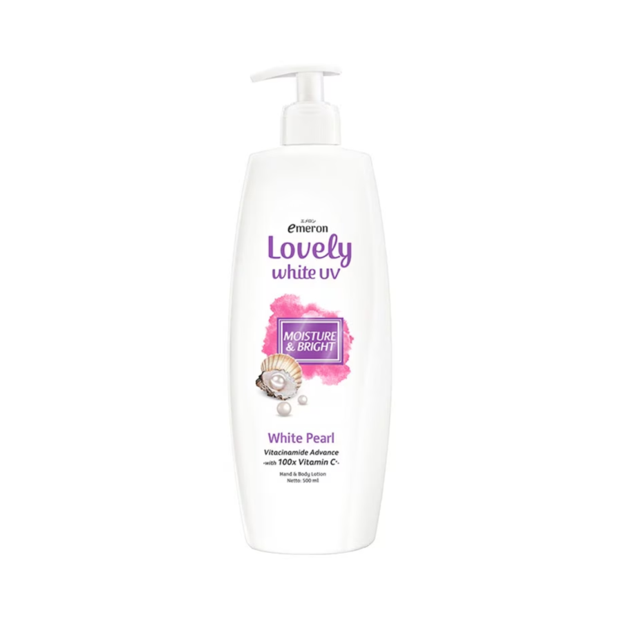 Emeron Lovely body lotion Moisture & Bright White Pearl 500ml