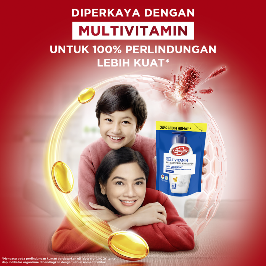 Lifebuoy Mild Care Antibacterial Handwash Pouch 180ml