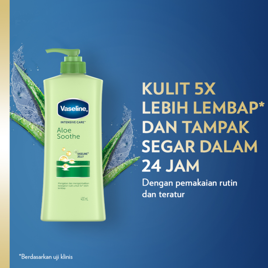 Vaseline Lotion Intensive Care Aloe Soothe 100ml