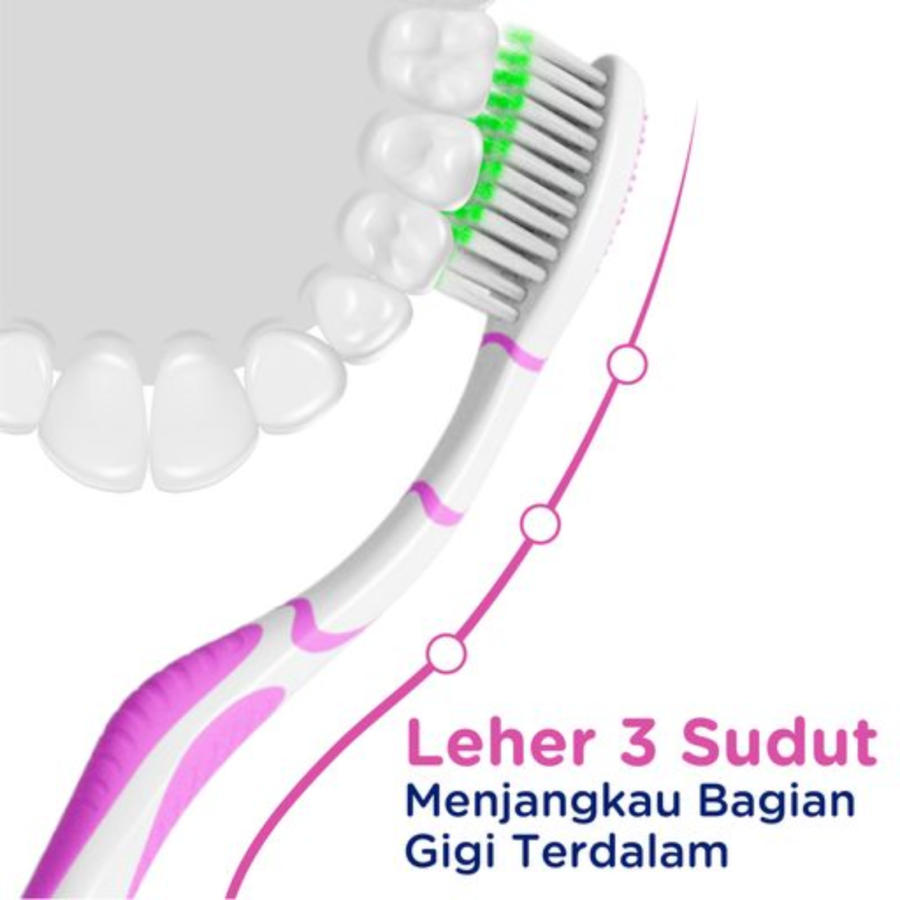 Pepsodent Nanosoft Sensitive Toothbrush 1 pack 2pcs