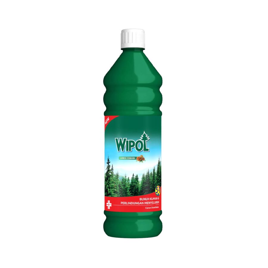 Wipol Pembersih Lantai Cemara Botol/Pembersih Lantai 750ml