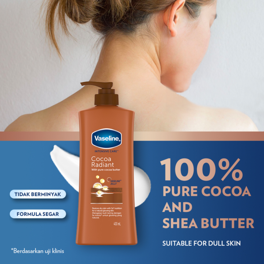 Vaseline Lotion Intensive Care Cocoa Radiant 200ml