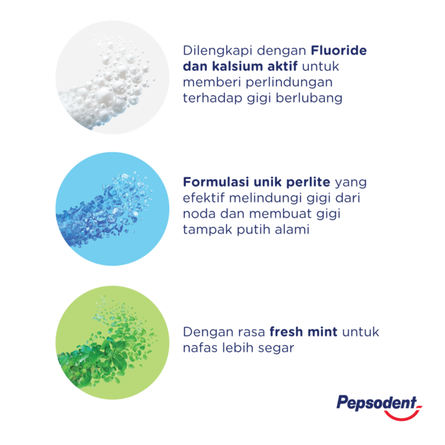 Pepsodent Action 123 Original Toothpaste 190gram