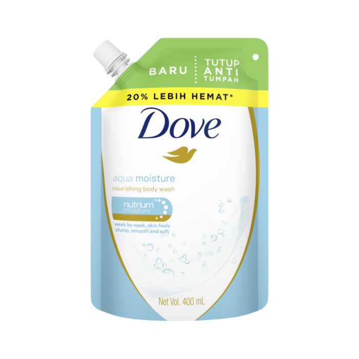 Dove Body Wash Aqua Moisture Refill/Sabun Mandi