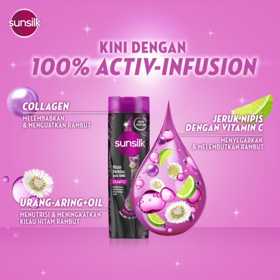 Sunsilk Black Shine Shampoo 320ml