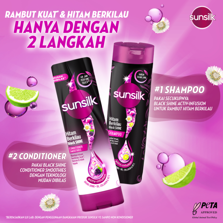Sunsilk Black Shine Shampoo 320ml