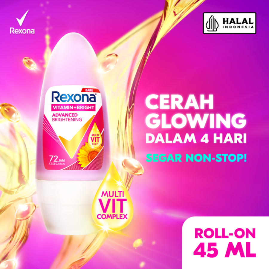 Rexona Advanced Whitening Roll On 45ml