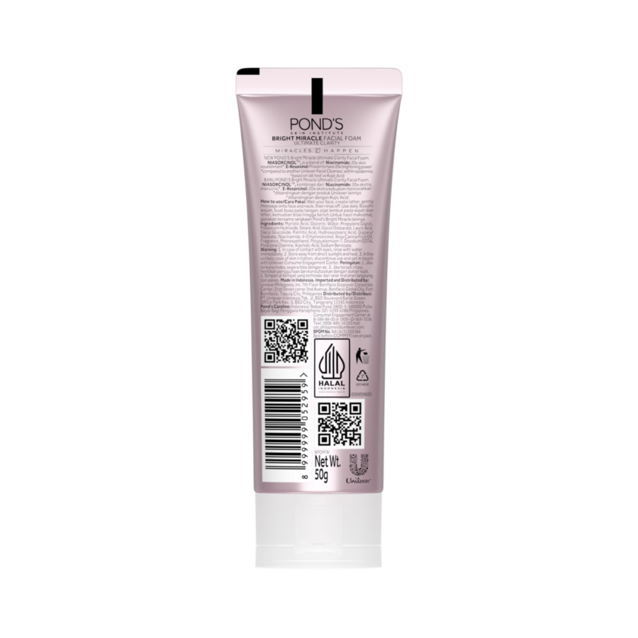 Ponds White Beauty Facial Foam 50gram