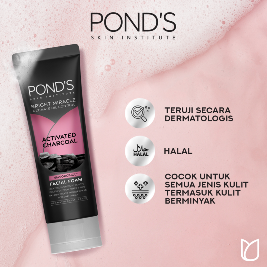 Ponds Pure White Facial Cleanser Foam 50gram