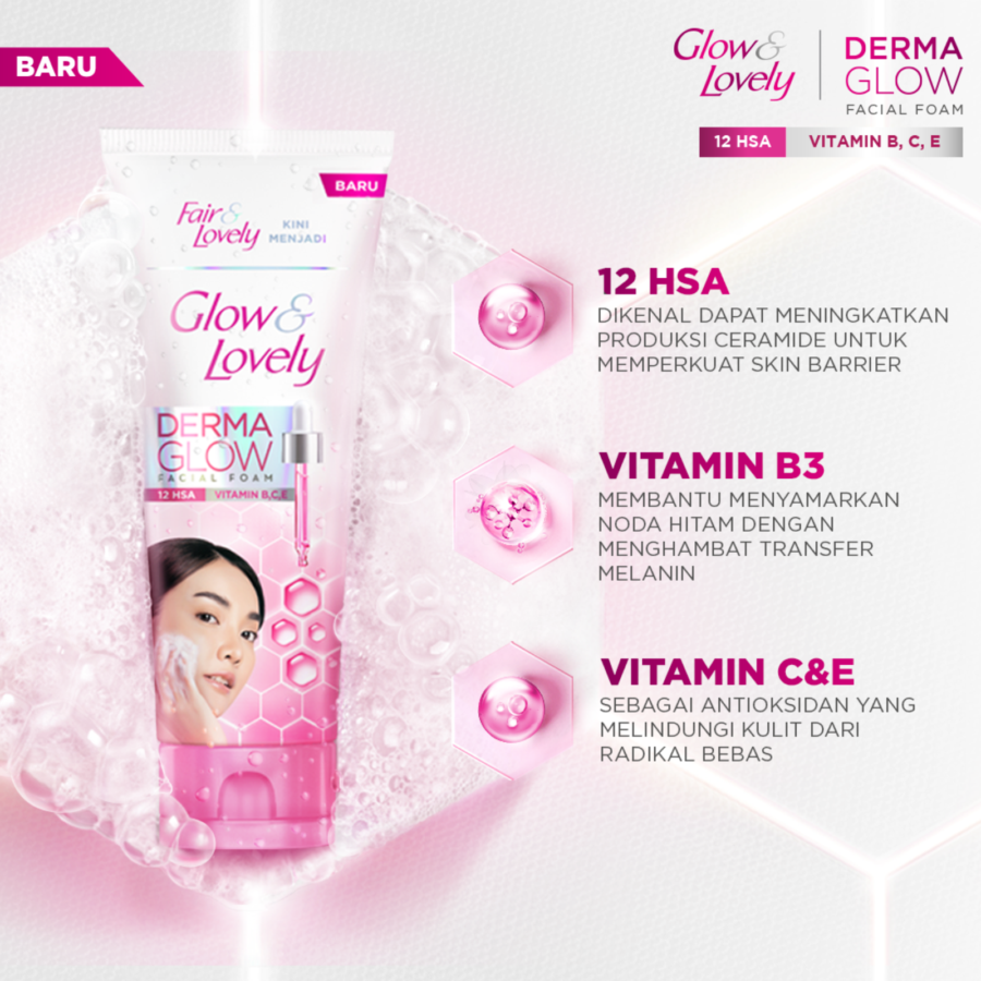 Fair & Lovely Facial Foam Fairness 100gram