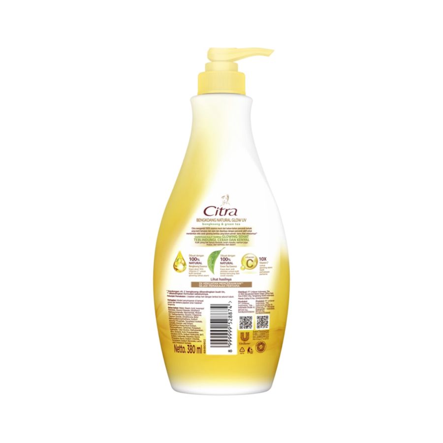 Citra Hand Body Lotion Natural Glow 380ml