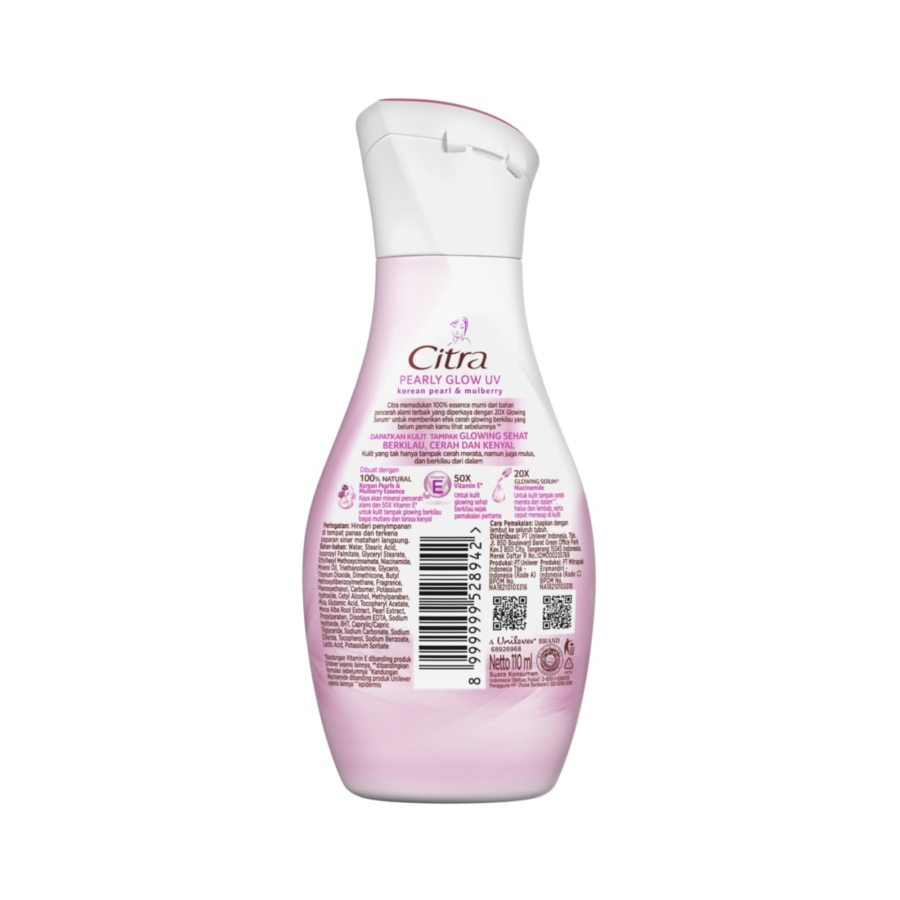 Citra Hand & Body Lotion Pearly White UV 110ml
