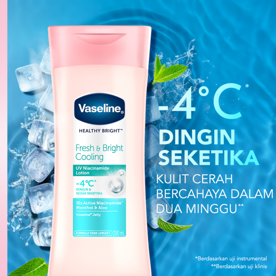 Vaseline Healthy White Fresh & Fair Cooling UV Gel Lotion 100ml