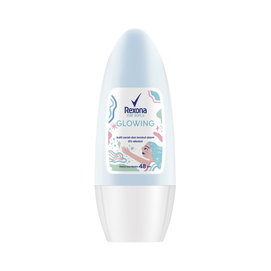 Rexona Deodorant Roll On Glowing White 40ml