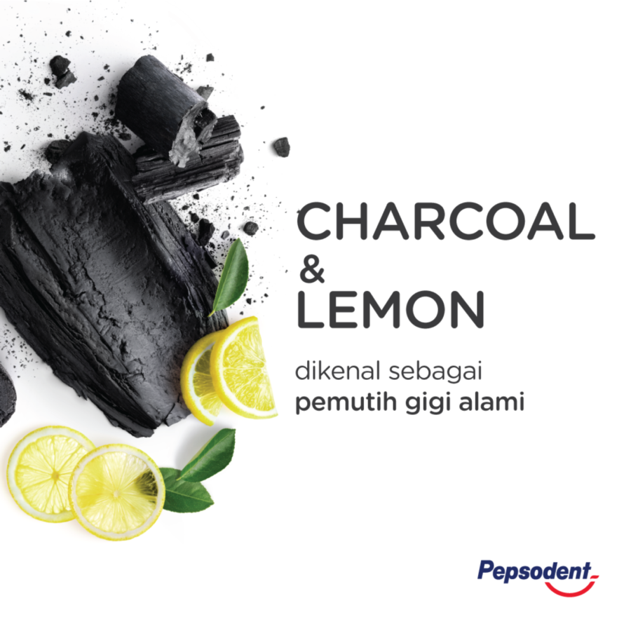 Pepsodent Action 123 Charcoal Pasta Gigi 180gram