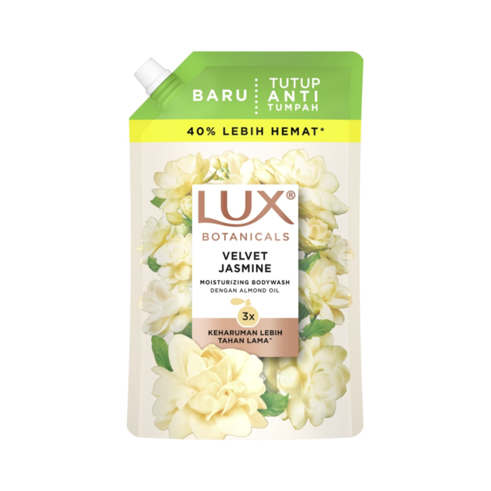 Lux Botanicals Liquid Soap Velvet Jasmine Pouch/Sabun Cair 825ml