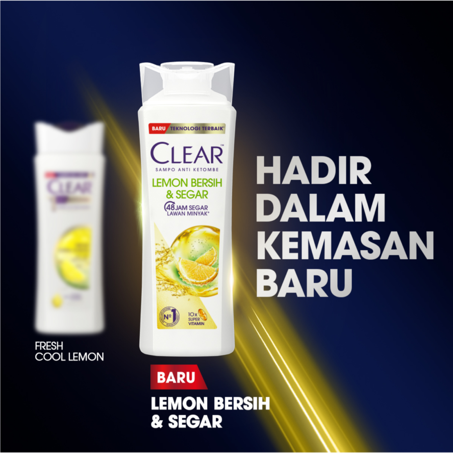 Clear Lemon Fresh Anti-Dandruff Shampoo 300ml