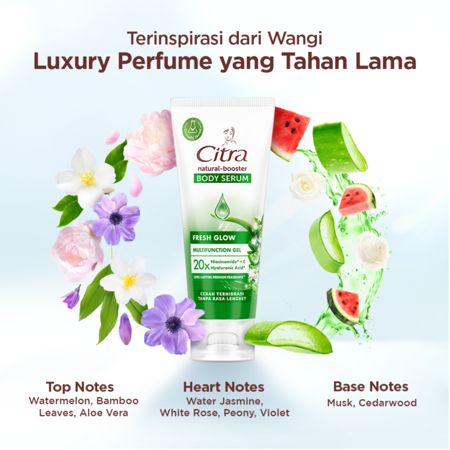 Citra Bright UV Aloe Vera & Mint 180ml
