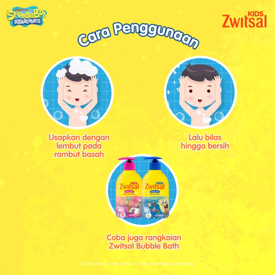 Zwitsal Kids Clean & Fresh Kids Shampoo 180ml