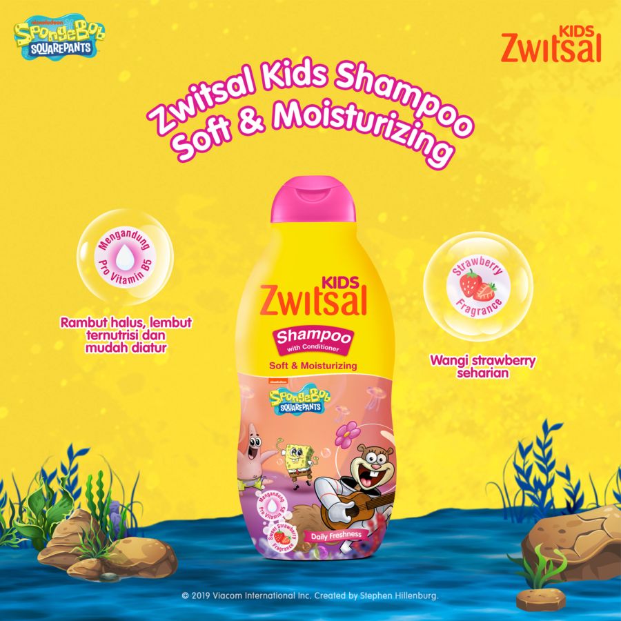 Zwitsal Kids Soft & Moisturizing Kids Shampoo 180ml
