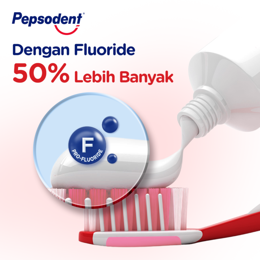 Pepsodent Pencegah Gigi Berlubang Toothpaste 2 pcs 225gram