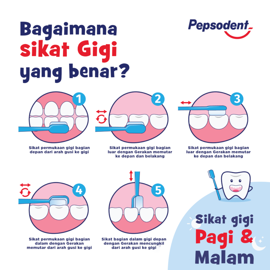 Pepsodent Pencegah Gigi Berlubang Toothpaste 2 pcs 225gram
