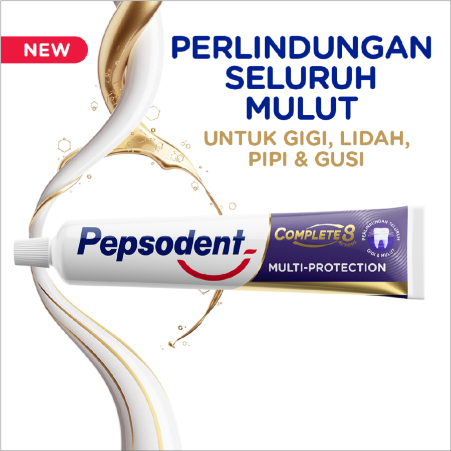 Pepsodent Complete 8 Multi Protection Pasta Gigi 150gram