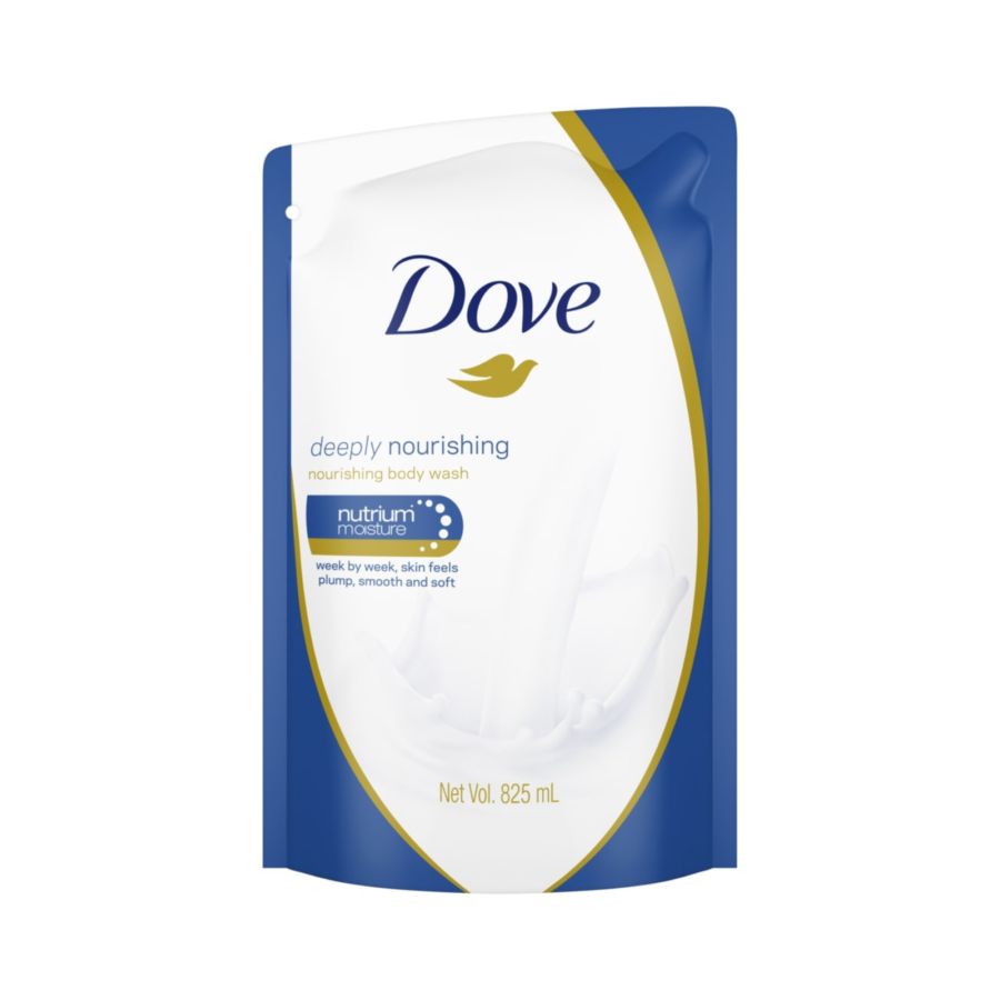 Dove Deeply Nourishing Body Wash Refill 825ml