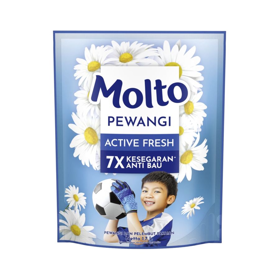 Molto Pewangi Floral Bliss Pelembut Pakaian 1700ml