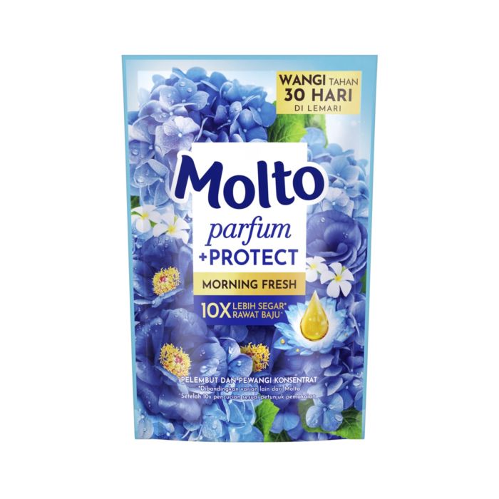 Molto All in 1 Biru Pouch/Pewangi Pelembut Pakaian 