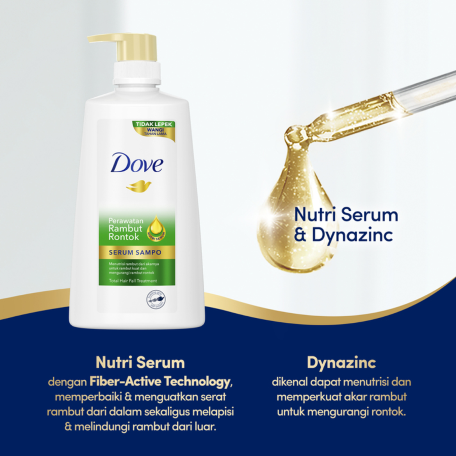 Dove Shampoo Hairfall Treatment/Sampo 290ml