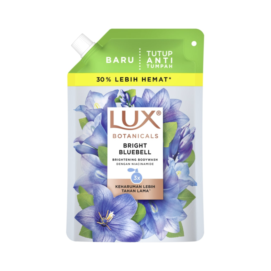 Lux Botanicals Bright Bluebell Niacinamide Body Wash/Sabun Mandi 400ml 400ml