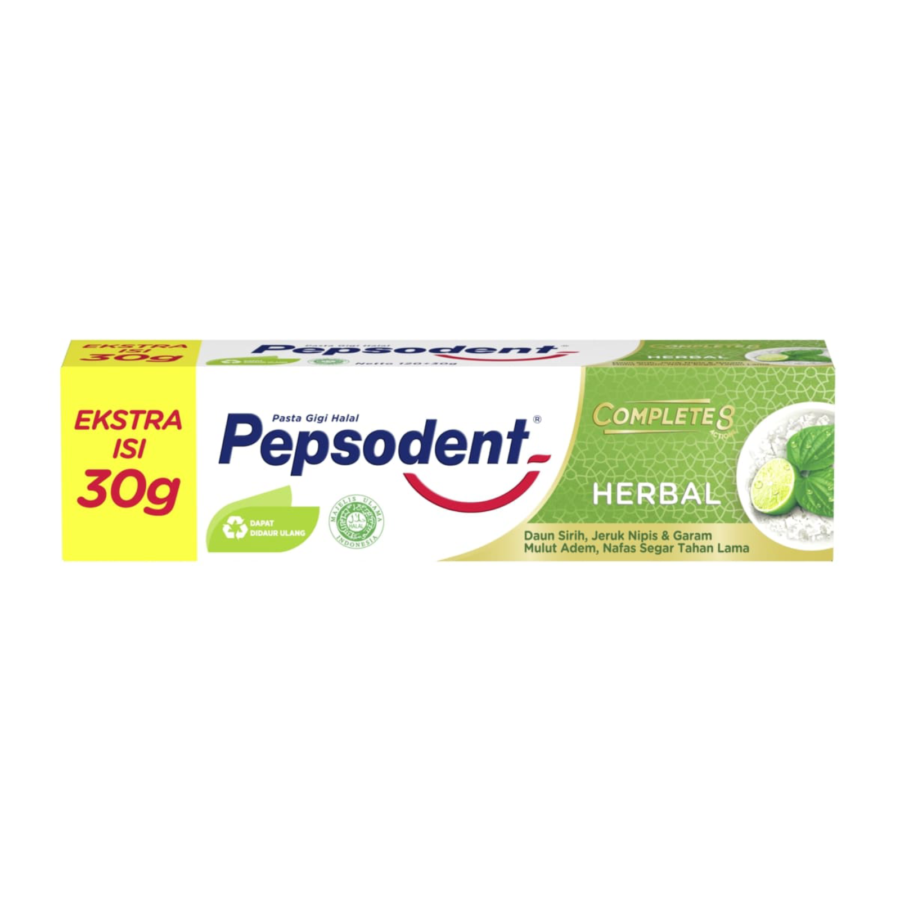 Pepsodent Action 123 Pasta Gigi Herbal 150gram