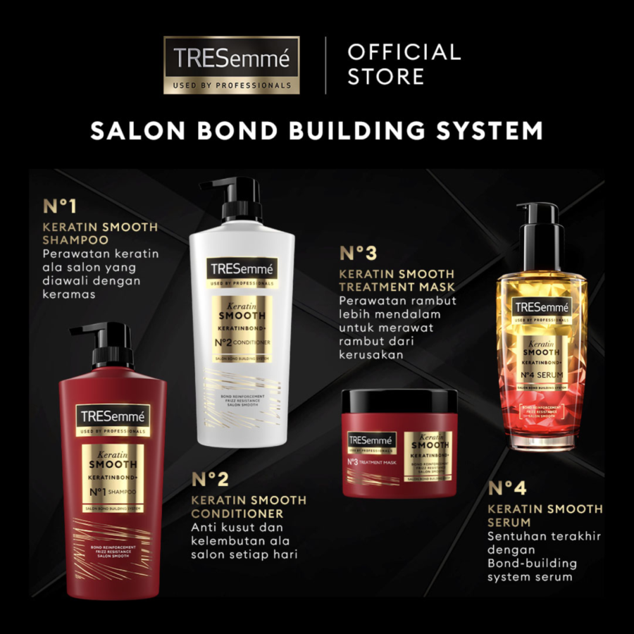 Tresemme Keratin Smooth Keratinbond+ N1 Shampoo 850ml