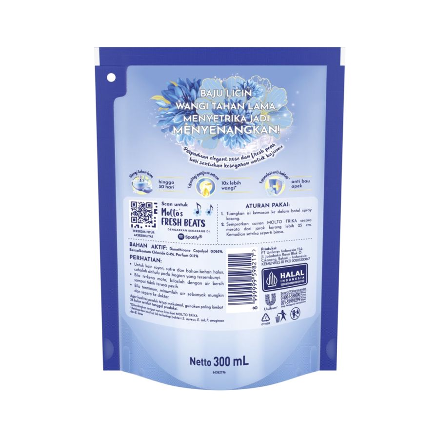 Molto Trika Floral Bliss Pelicin Setrika 300ml