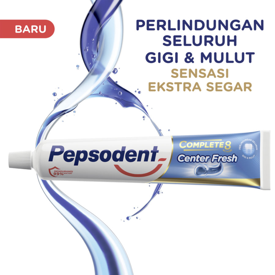 Pepsodent Complete 8 Center Fresh Toothpaste 160gram