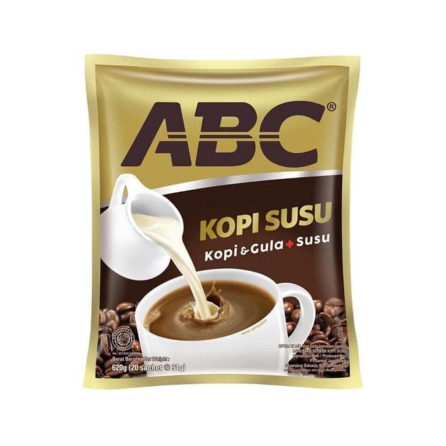 ABC Kopi Susu Bag 30gr x 20 Sachet/Kopi Bubuk 600gram